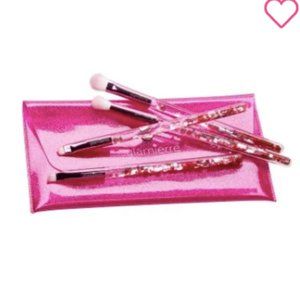 GLAMIERRE  Pink Luxe Glitter Eye Brush Collection